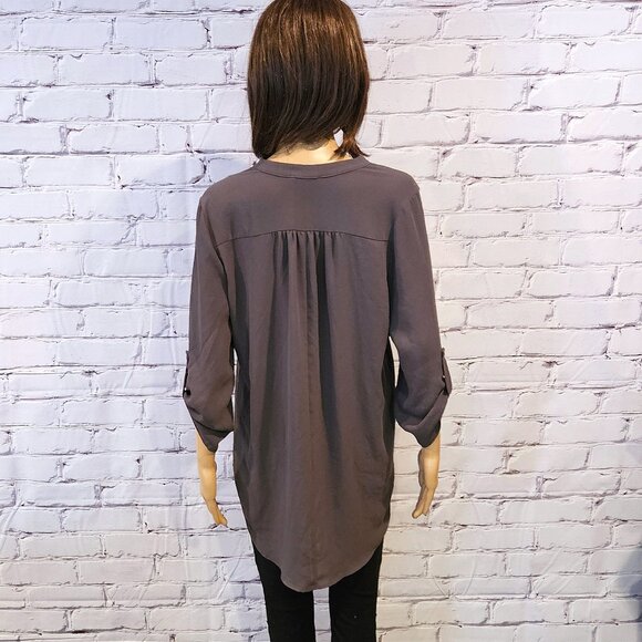 (3 for $30) LUSH - Olive green tunic top - Picture 6 of 9